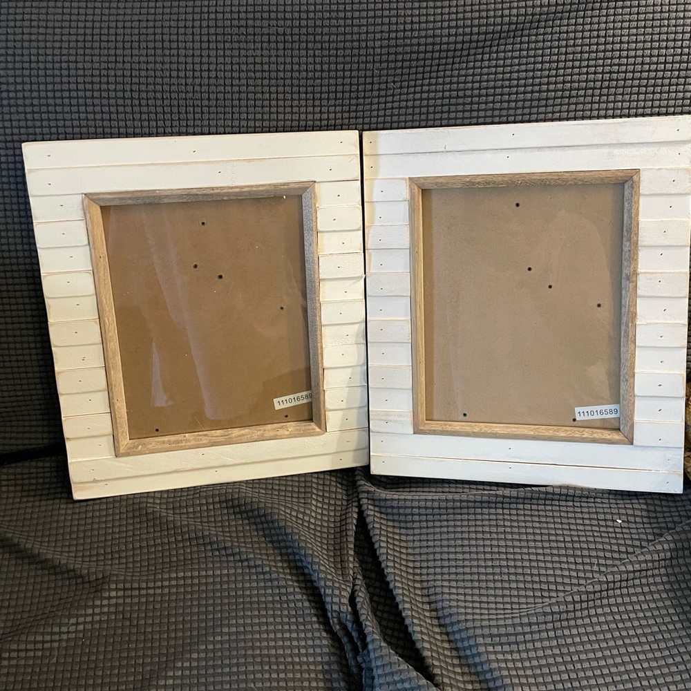 Shiplap picture frames